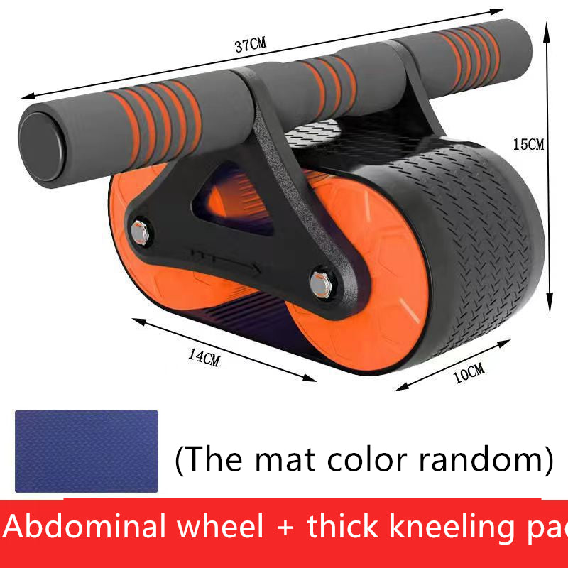 Double Wheel Abdominal Home Exercise Devices