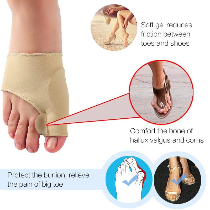 Corrective Socks Toe Separator Pain Relief