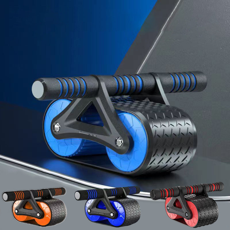 Double Wheel Abdominal Home Exercise Devices