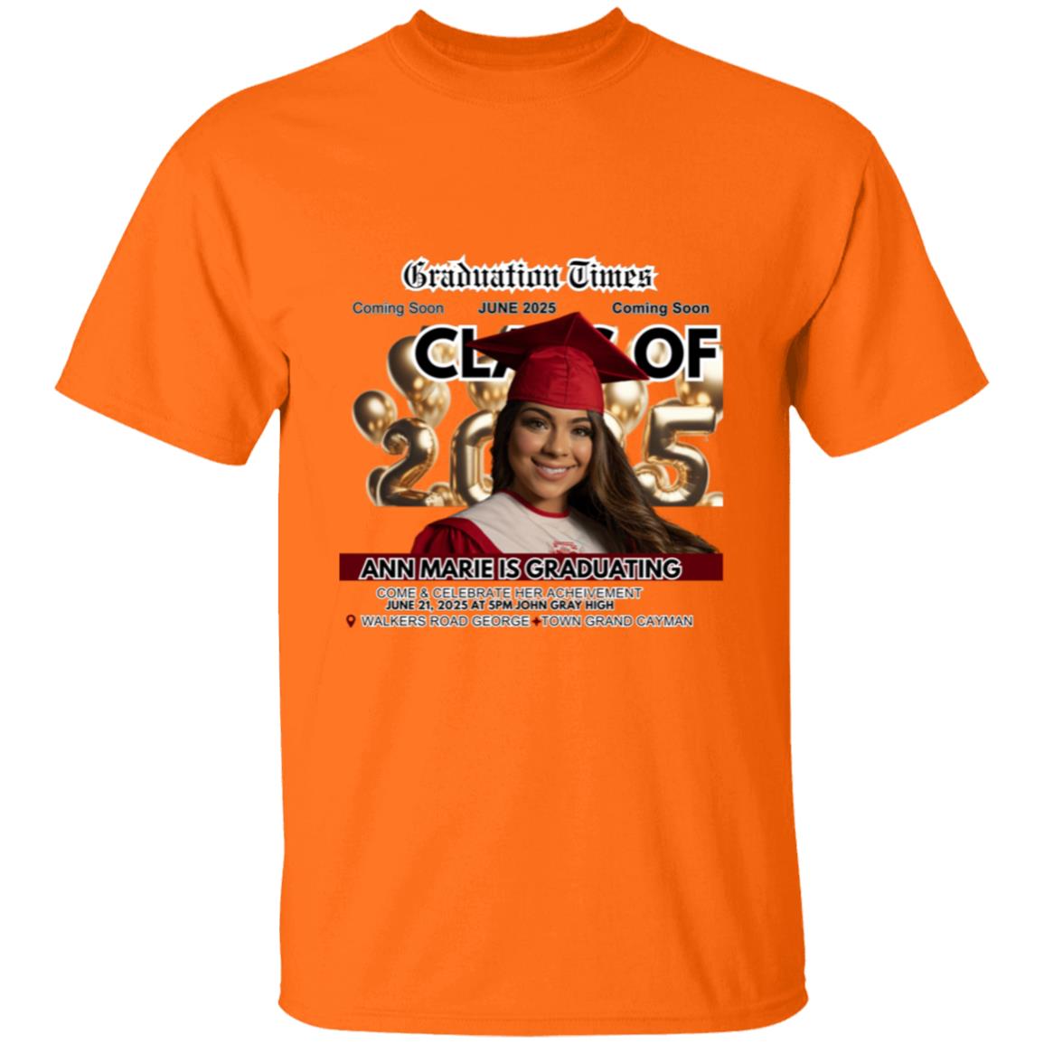 Personalized Graduation. T-Shirt