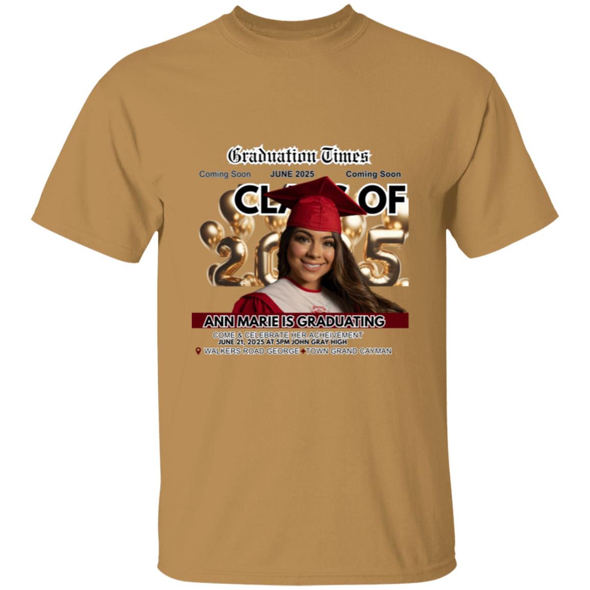 Personalized Graduation. T-Shirt