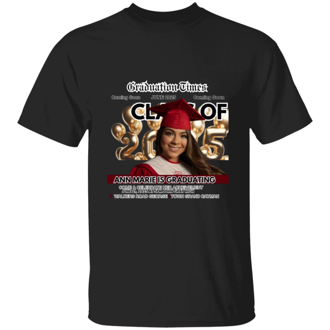 Personalized Graduation. T-Shirt